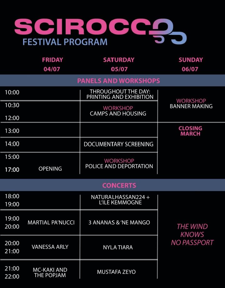 Scirocco - Festival without Borders