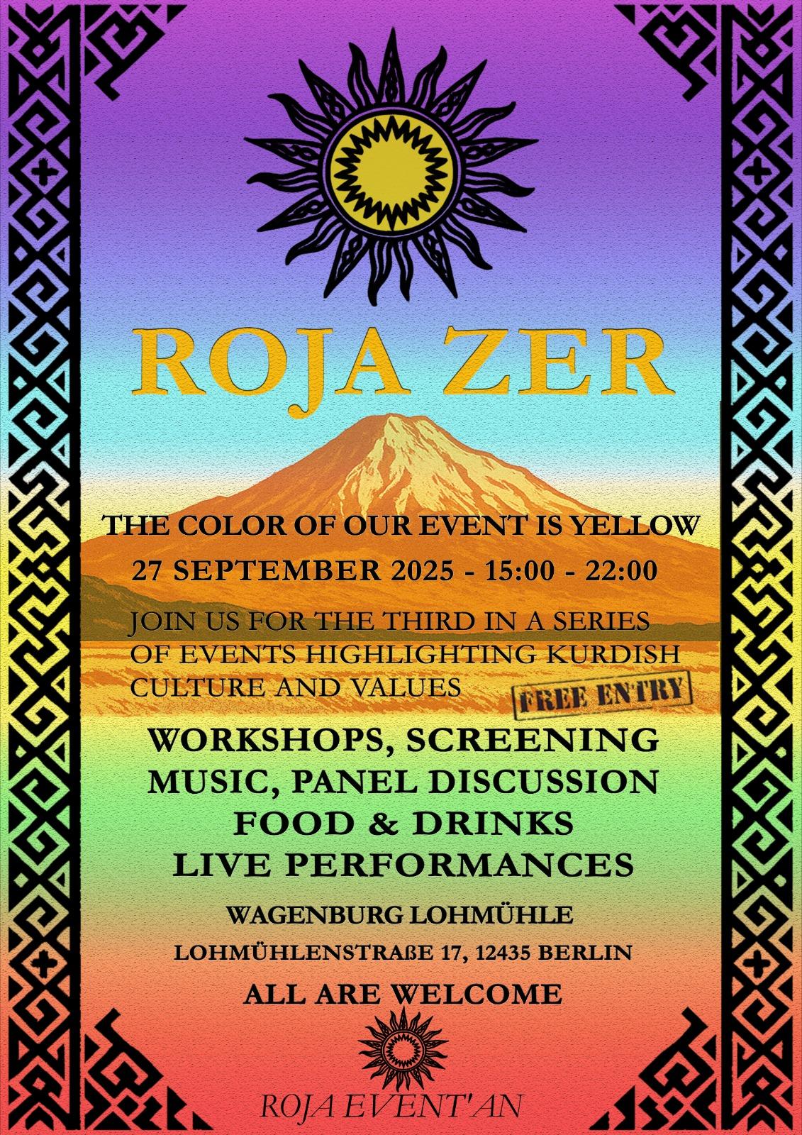 ROJA ZER - Kurdisches Kulturfest